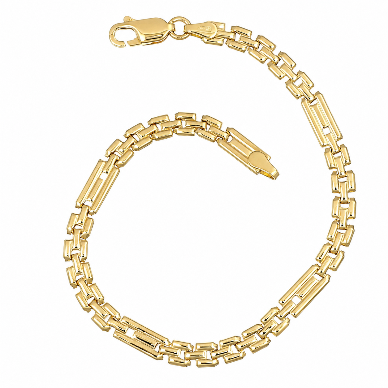 Bracciale - 18 carati Oro giallo - Made in Italy -Handmade