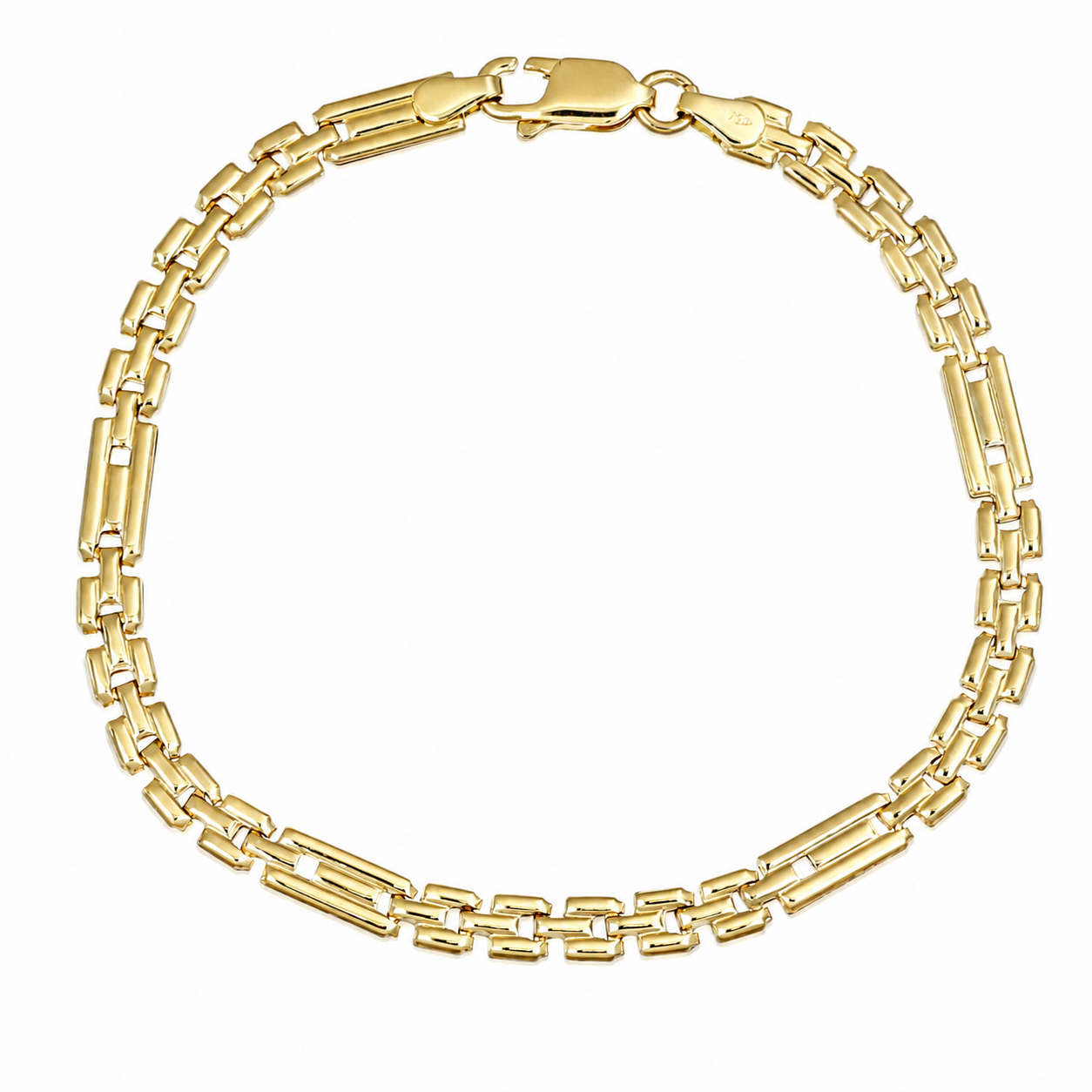 Bracciale - 18 carati Oro giallo - Made in Italy -Handmade