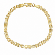 Bracciale - 18 carati Oro giallo - Made in Italy -Handmade