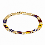 Bracciale - 18 carati Oro giallo - Made in Italy -Handmade