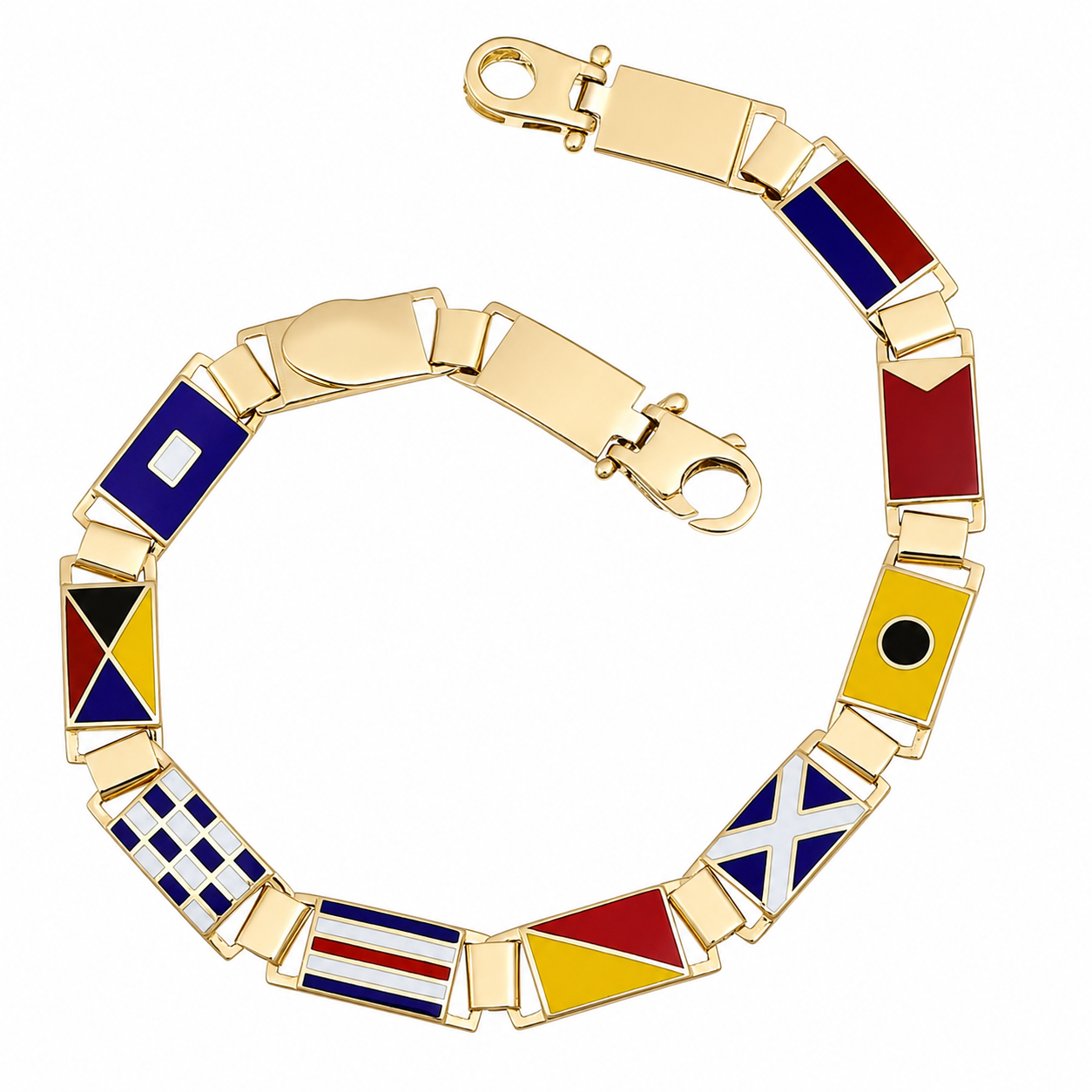 Bracciale - 18 carati Oro giallo - Made in Italy -Handmade