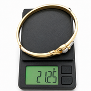 Bracciale - 18 carati Oro bianco, Oro giallo - 0.33ct. tw. Diamante (Naturale) - Made in Italy - Handmade