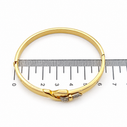 Bracciale - 18 carati Oro bianco, Oro giallo - 0.33ct. tw. Diamante (Naturale) - Made in Italy - Handmade