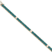 Bracciale - 18 carati Oro bianco - 3.60ct. tw. Diamante (Naturale)