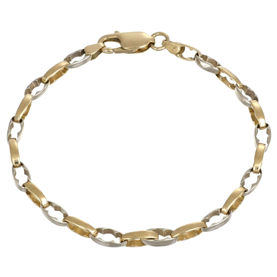 Bracciale - 18 carati Oro giallo, Oro bianco