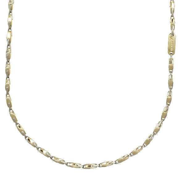 Collana - 18 carati Oro giallo, Oro bianco - 0.015ct. tw. Diamante (Naturale)