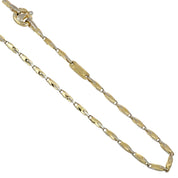Collana - 18 carati Oro giallo, Oro bianco - 0.015ct. tw. Diamante (Naturale)