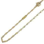 Collana - 18 carati Oro giallo, Oro bianco - 0.015ct. tw. Diamante (Naturale)