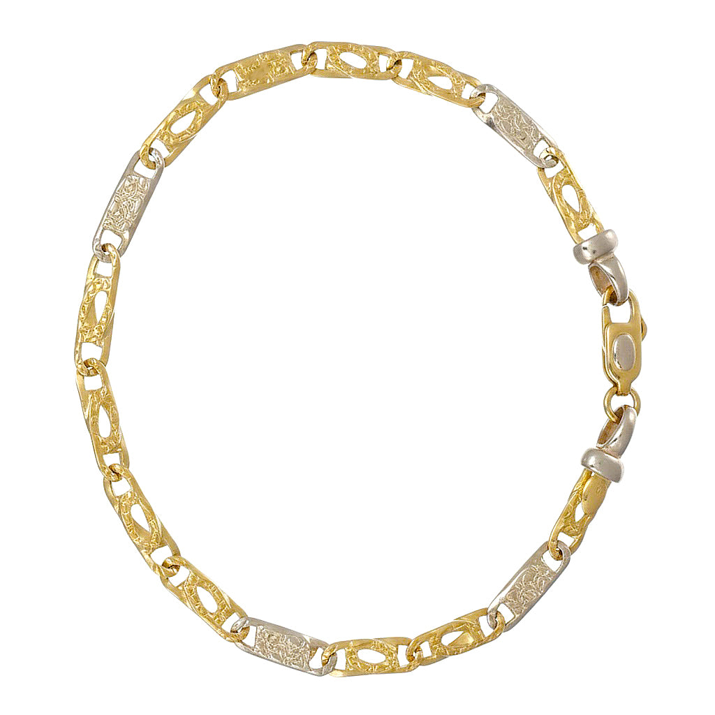 Bracciale - 18 carati Oro bianco, Oro giallo