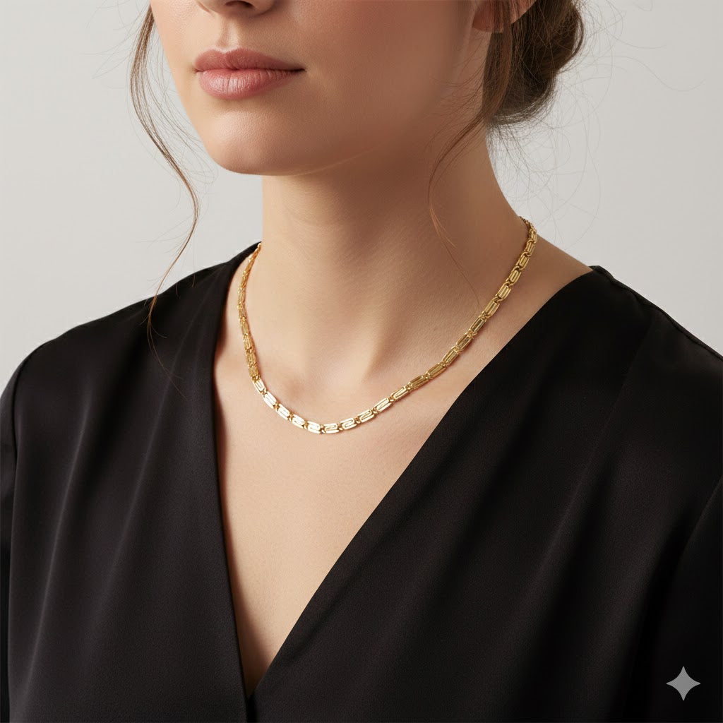 Collana in Oro giallo 18 carati