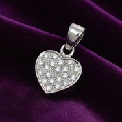 Ciondolo - 18 carati Oro bianco - 0.40ct. tw. Diamante (Naturale)