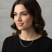Collana in Oro giallo, Oro bianco 18 carati