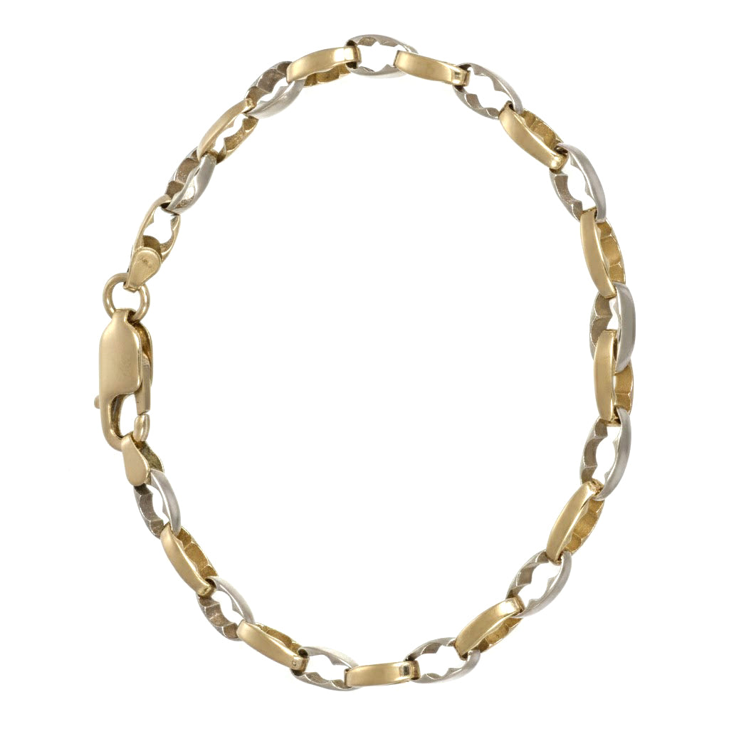 Bracciale - 18 carati Oro giallo, Oro bianco