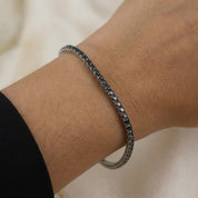 Bracciale - 18 carati Oro bianco - 2.00ct. tw. Diamante (Con trattamento colore)