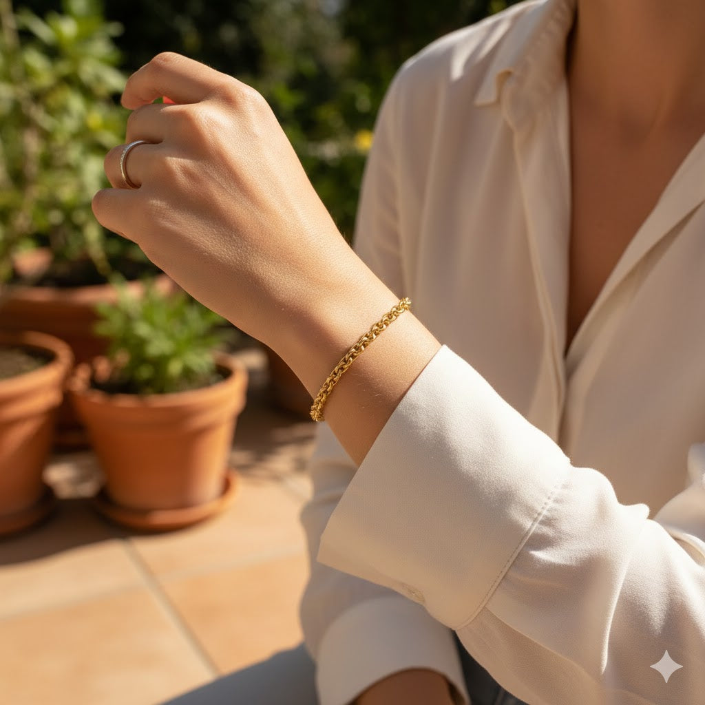 Bracciale - 18 carati Oro giallo