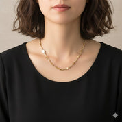 Collana - 18 carati Oro giallo, Oro bianco