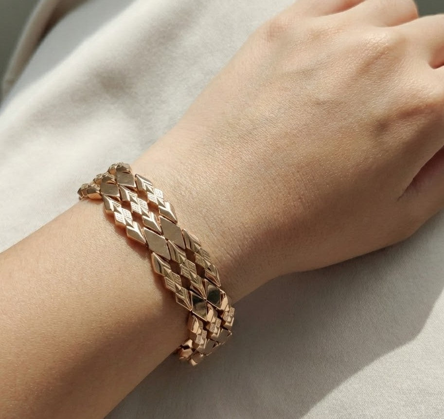 Bracciale - 18 carati Oro rosa