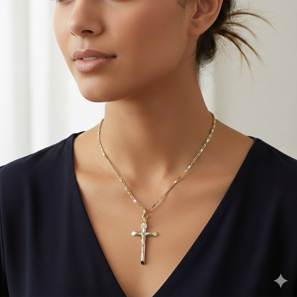 Collana - 18 carati Oro giallo, Oro bianco