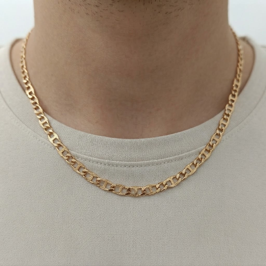 Collana - 18 carati Oro giallo - Made in Italy - Handmade